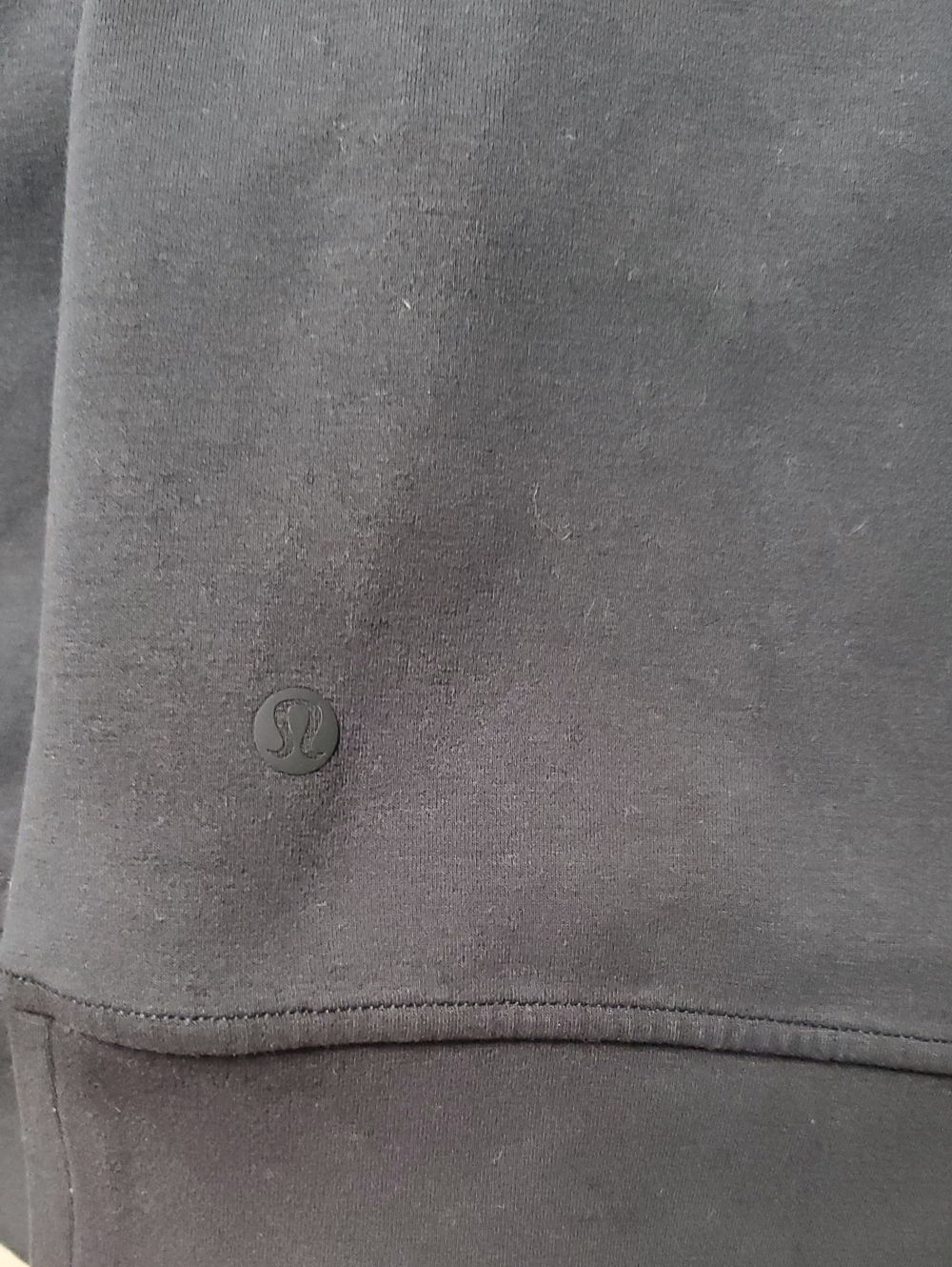 Lululemon Men's Black Smooth Spacer Hoodie Size Small Classic Fit Pullover - Picture 12 of 16